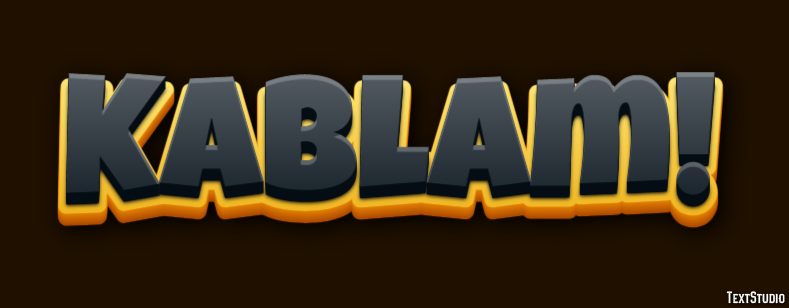 KaBlam! Text Effect