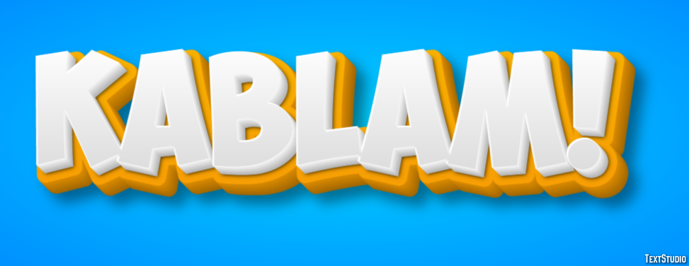 KaBlam! Text Effect