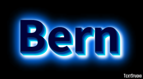 Bern Efeito de texto