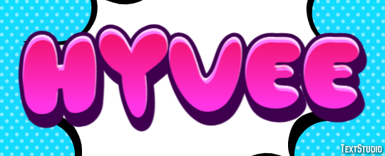 Hyvee Tekst Effect