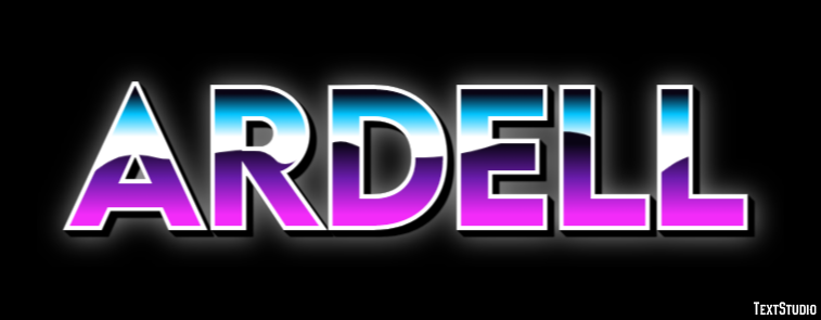 Ardell Text Effect