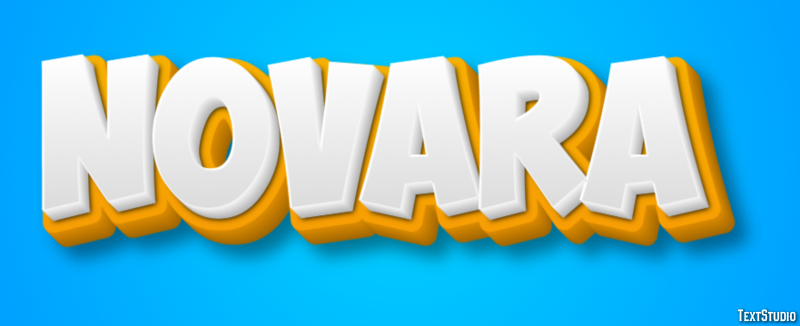 Novara テキスト効果