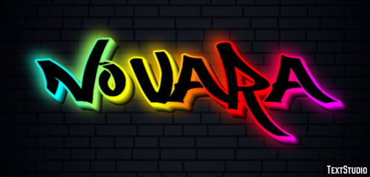 Novara テキスト効果