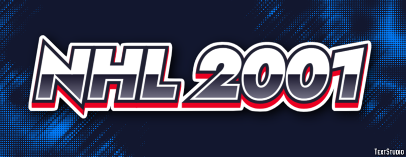 NHL 2001 Effet de Texte