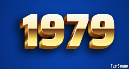 1979 Text Effect