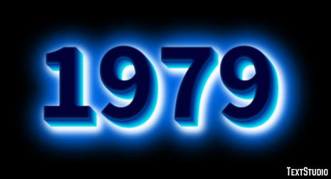1979 Text Effect