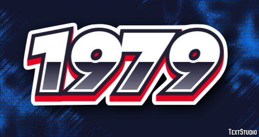 1979 Text Effect
