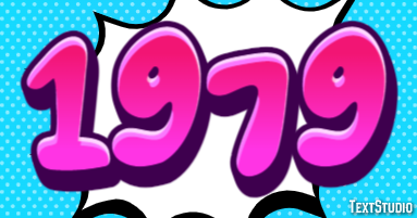 1979 Text Effect