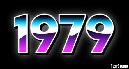 1979 Text Effect