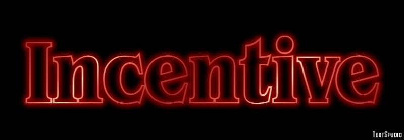 Incentive Text Effect