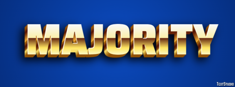 Majority Effet de Texte