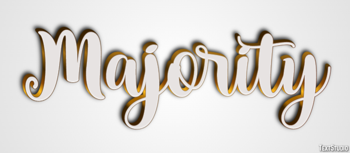 Majority Effet de Texte