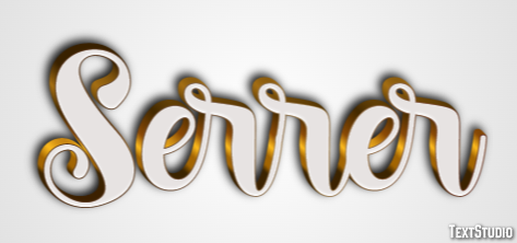 Serrer Effet de texte