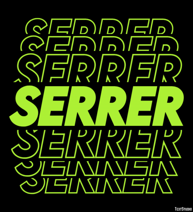 Serrer Metin Efekti