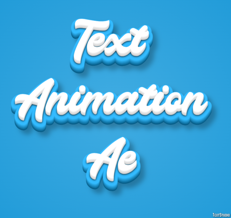 Text Animation Ae Text effect