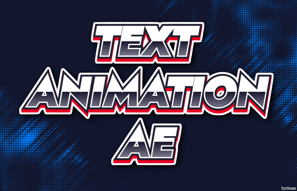 Text Animation Ae Text effect
