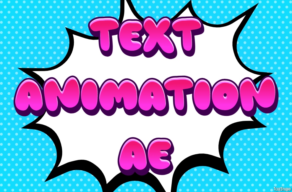 Text Animation Ae Texteffekt