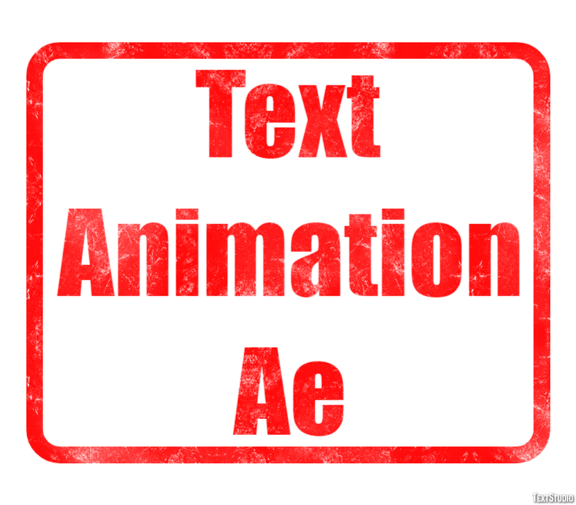 Text Animation Ae Text effect