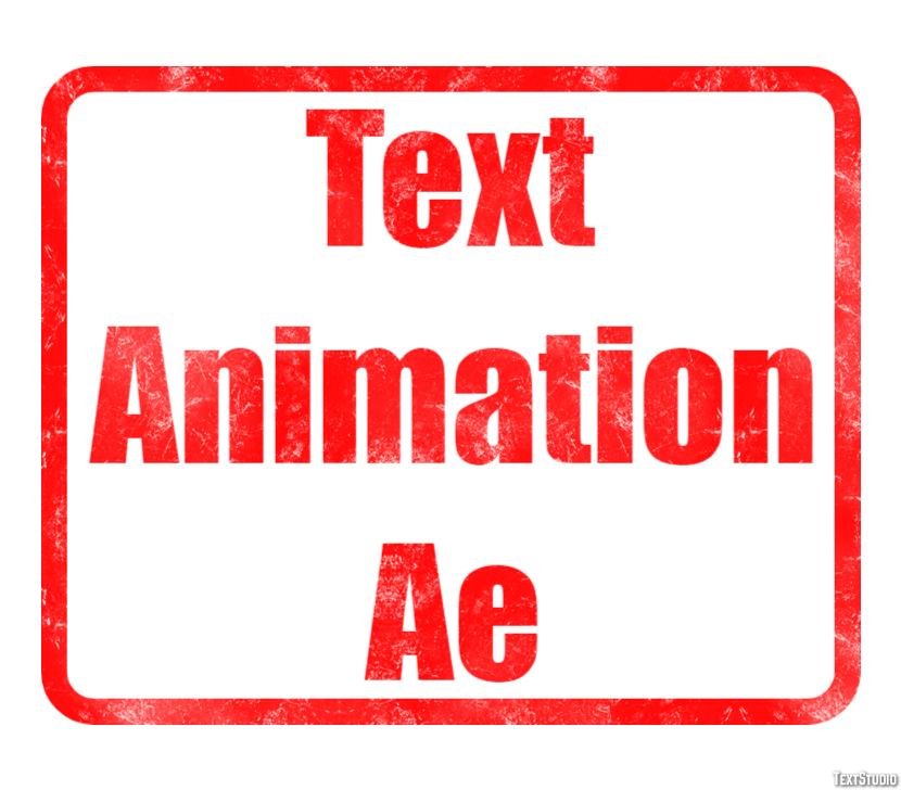 Text Animation Ae Text Effect