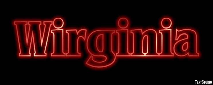 Wirginia Efecto de Texto