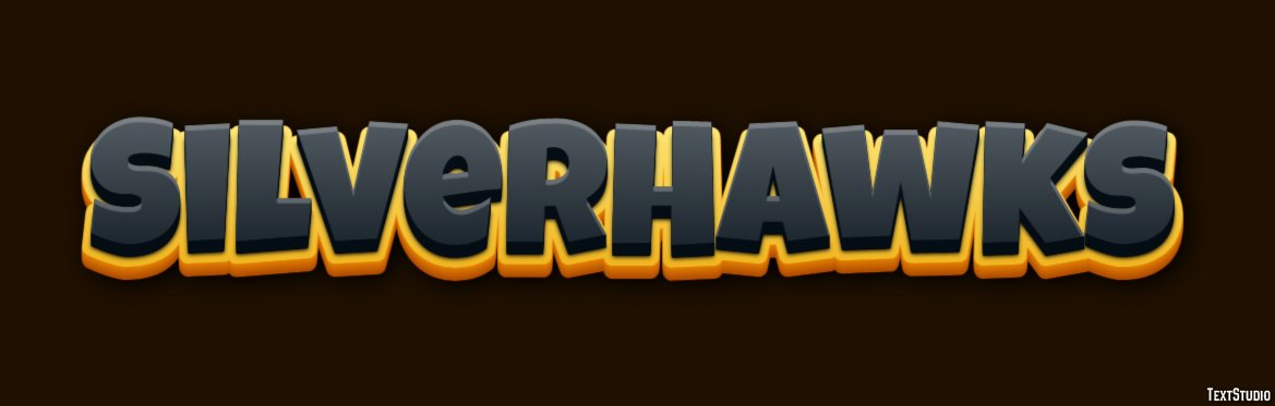 SilverHawks Text Effect