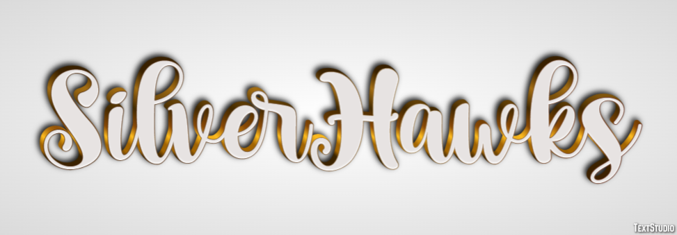 SilverHawks Text Effect