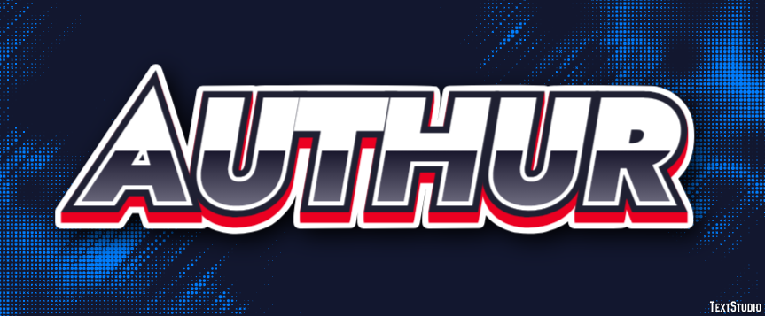 Authur Text effect