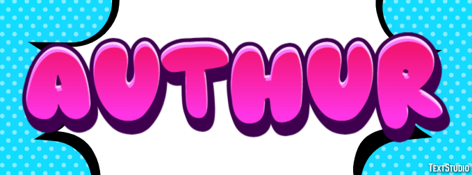 Authur Text effect