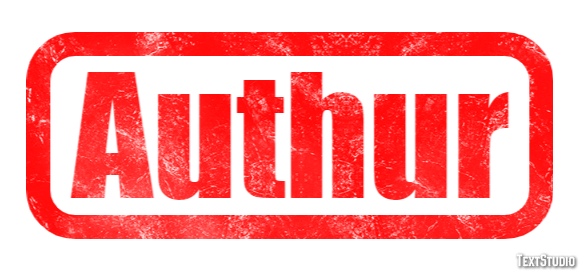 Authur Text effect