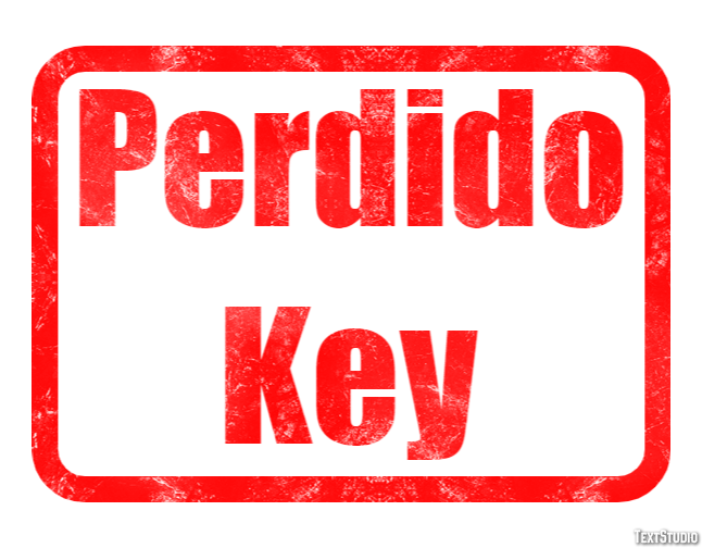 Perdido Key Effetto testo