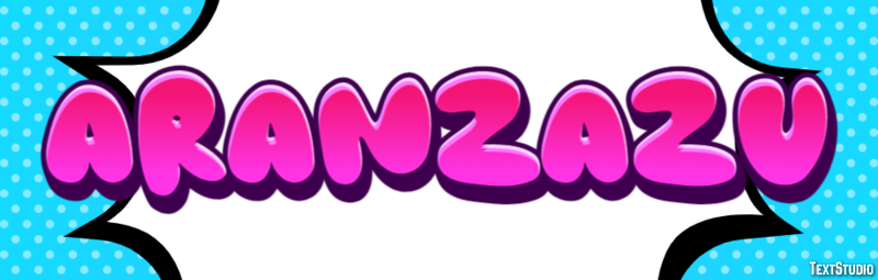 Aránzazu Efecto de texto