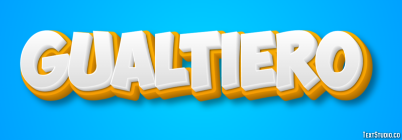 Gualtiero Efecto de Texto