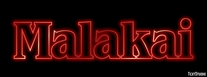 Malakai Text Effect