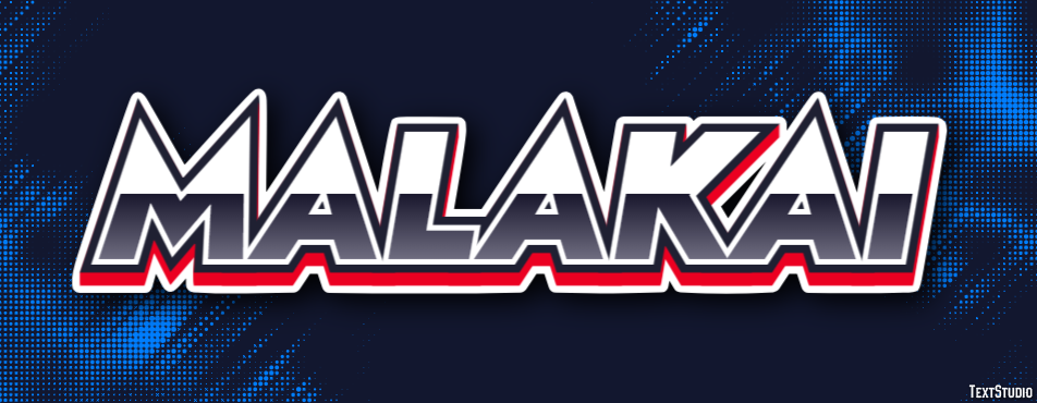 Malakai Efecto de texto