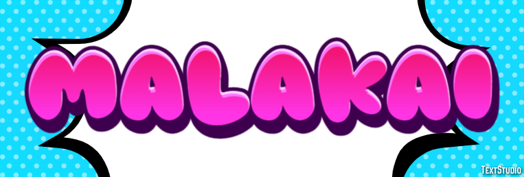 Malakai Efecto de texto