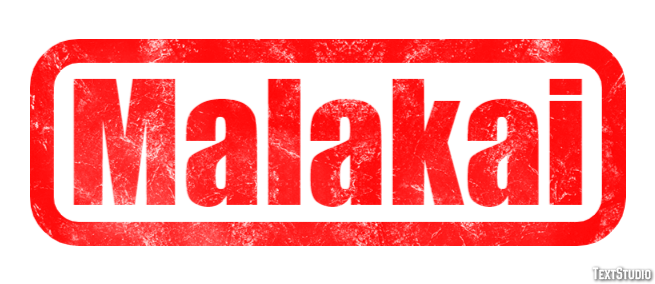Malakai Efecto de texto