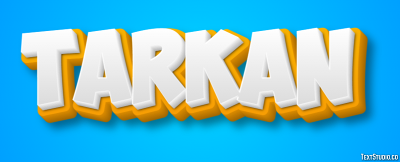 Tarkan Tekst Effect