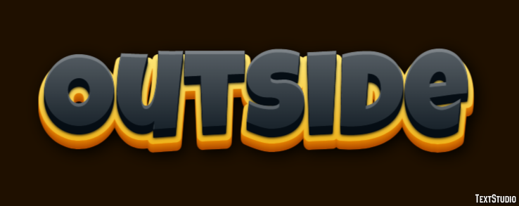 Outside Effet de Texte