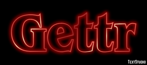 Gettr Texteffekt
