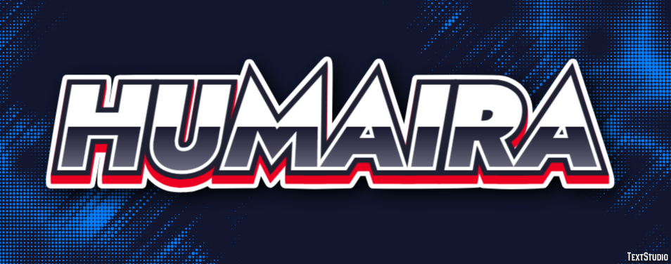 Humaira Texteffekt