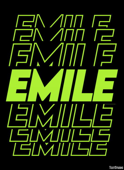 Emile Text Effect