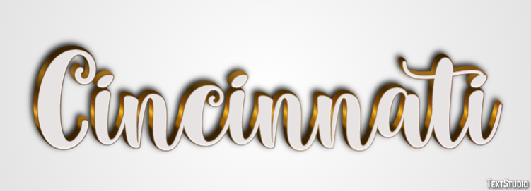 Cincinnati Effet de Texte