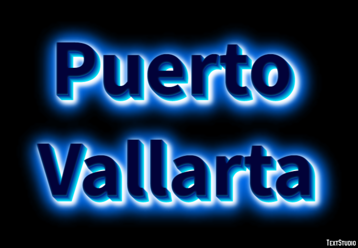 Puerto Vallarta Effetto testo