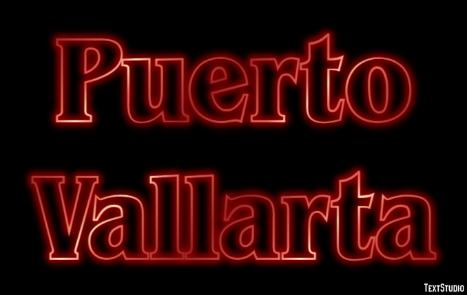 Puerto Vallarta Effetto testo