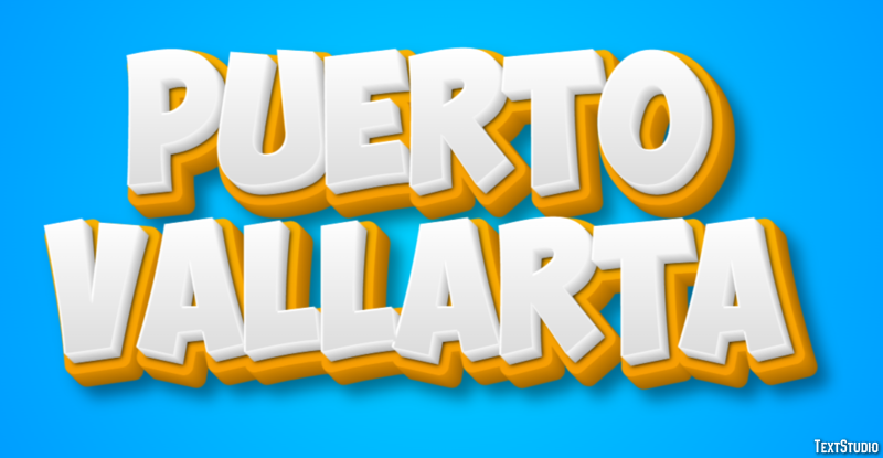 Puerto Vallarta Efekt tekstowy