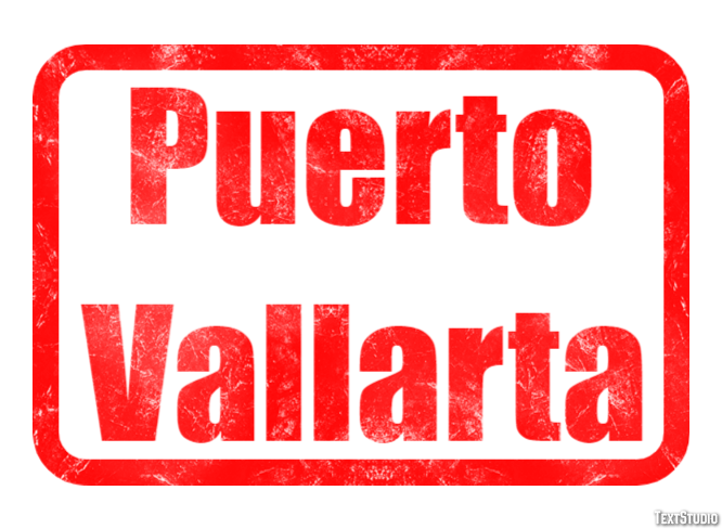 Puerto Vallarta Tekst Effect