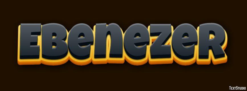 Ebenezer Effetto testo