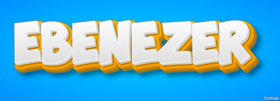 Ebenezer Effetto testo