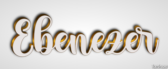 Ebenezer Efecto de Texto