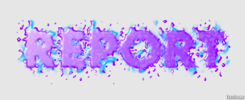 Report Text Effect